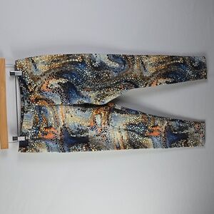 Soft Surroundings Have to Have Pull On Leggings Multicolor Mosaique PS